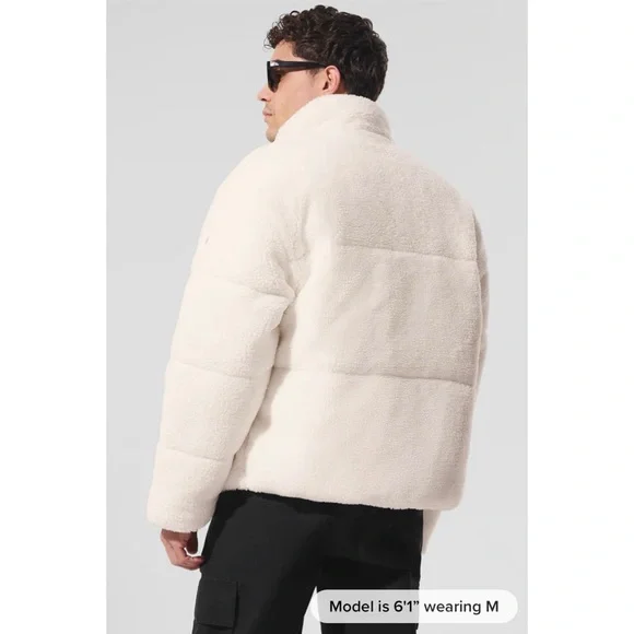 Men’s Alo Yoga Sherpa Stage Puffer - Picture 12 of 16